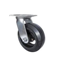 Колесо большегрузное обрезиненное поворотное SIZE: 6" (160) Нагрузка 230кг. SCD 63