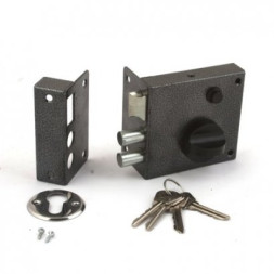 Замок накладной ОМЕГА ЗН3 серебро