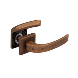 Ручка дверная AL 106К AL мат.кофе "Нора-М"