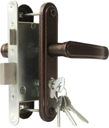 Замок врезной ГАРАНТ ЗВ4-3-03 медь