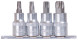 39834 Набор головок вставка TORX T40-T70 (DR1/2"; 4пр,планка) АвтоДело