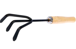 Рыхлитель (культиватор) 3-х зуб.(дерев.ручка) FT 401-G