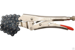 Клещи lдавильные с цепью YATO, 500мм цепь