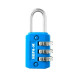 Замок навесной кодовый 604 (голубой) "Нора-М"