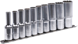 39837 Набор головок высоких 10пр.(DR1/2";12РТ,8-24мм; планка) АвтоДело