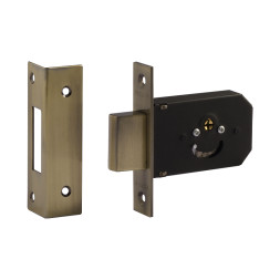 Замок врезной 3В-111 (ст.бронза) (5кл.) "Нора-М"