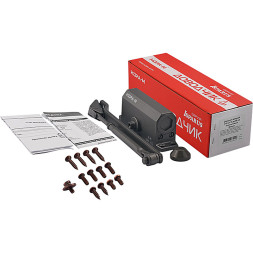 Доводчик 410 F ISPARUS фиксация (от 15 до 60кг) (графит) морозостойкий НОРА-М