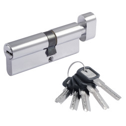 Цилиндр.мех-м ЛПУВ-70 (хром) (40-30в)  "Нора-М"