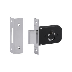 Замок врезной 3В-111 (хром) (5кл.) "Нора-М"