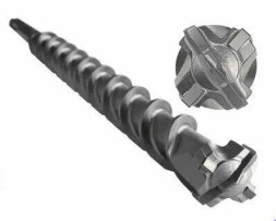 Бур по бетону SDS+ с четырьмя режущими кромками 32*400