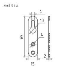 Подвеска 16х65 5.1-А Ц х 1000