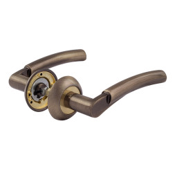 Ручка дверная AL 99А AL ст.бронза "Нора-М"