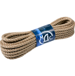 Канат джутовый 6мм 3пр. 20 м (уп)