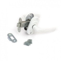 Защелка врезная ОМЕГА ЗЩ2.06 белый