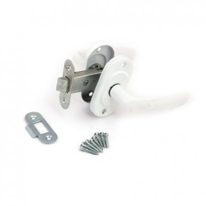 Защелка врезная ОМЕГА ЗЩ2.06 белый