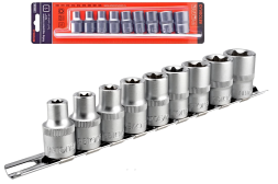 39839 Набор головок TORX Е10-Е24 (на планке) АвтоДело