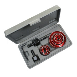 Набор коронок по дереву 11РС (красный) Skole