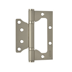 Петля накладная унив.800-4" FНР-ЕСО (мат.никель) без колп.(100*75*2,5)  "Нора-М"