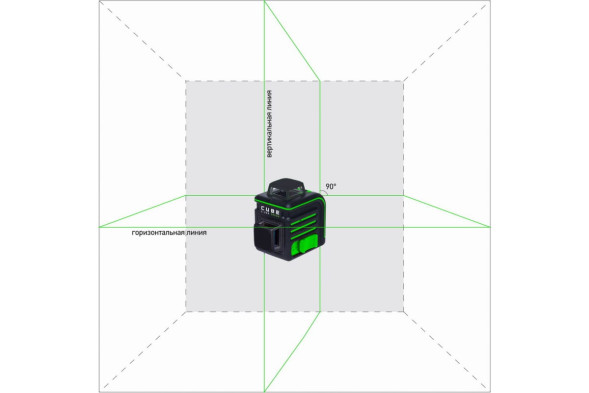 Лазерный уровень ADA CUBE 2-360 Green
