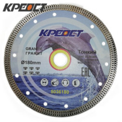 Диск алмазный 125 (тонкий) керамогранит "Креост"
