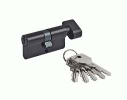 Цилиндр.мех-м STD AL  ЛВ-60 (30-30) (черный)