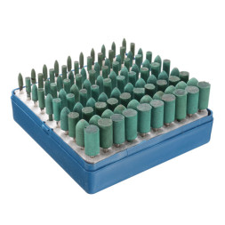 Набор шарошек "Резина" 100 шт.