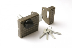 Замок накладной ЗЕНИТ ЗН1-2.1 бронза