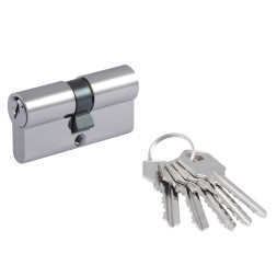 Цилиндр.мех-м Л-60 (хром) (30-30)  "Нора-М"