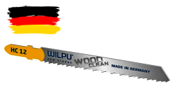 Пилка WILPU HC 12 5шт/уп.(аналог Т101В) для дерева до 30мм и пластмассы (чистый рез)