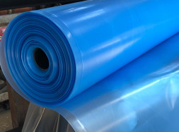 Плёнка п/э тепличная 3% (синяя) ГОСТ 180мкм п/рукав 6м (50 мп) 50 кг
