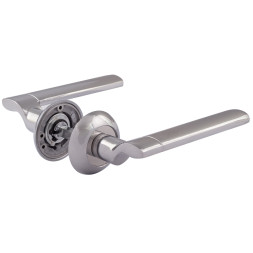 Ручка дверная AL 103А AL хром "Нора-М"