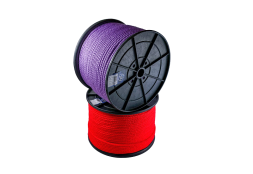 Шнур полипр.плет. 8мм 8пр. б.серд. (200м)