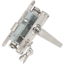 Замок врезной ЗЕНИТ ЗВ4-3 никель гальванический