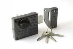 Замок накладной ЗЕНИТ ЗН1-2.1 серебро