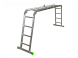Лестница алюминиевая трансформер мультифункциональная 4*5 146/272/562, 16,2 кг (474)