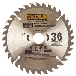 Диск пильный по дереву 125*36*22,23 проф. SKOLE