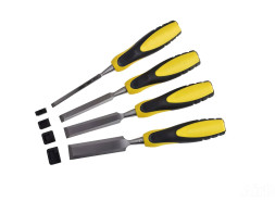 Набор стамесок плоских 6-12-20-25мм КРЕОСТ