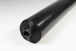 Плёнка п/э (чёрная) 2% ГОСТ 150мкм п/рукав 6м (50 мп) 40 кг