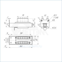 Замок кодовый ЗКП-2 МЕТТЭМ