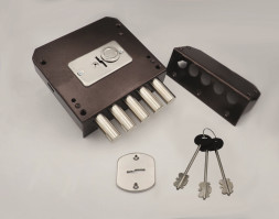 Замок накладной ЗН4 030.0.1 ЛЕВЫЙ (3кл) МЕТТЭМ