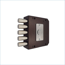 Замок накладной ЗН4 030.0.1 ЛЕВЫЙ (3кл) МЕТТЭМ