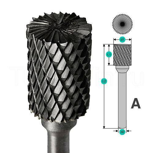 Борфреза твердосплавная АХ0804М06