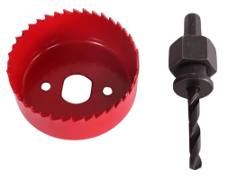 Коронка по дереву с хвостовиком 54мм SKOLE