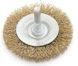 271065 Щетка для дрели проволочная плоская 65мм (10шт)