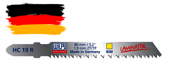Пилка WILPU HC 19 R bi 5шт/уп.(ан.Т-101AIF) для ламината, паркета аналог