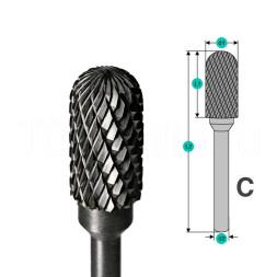 Борфреза твердосплавная СХ1425М06