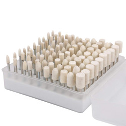 Набор шарошек "Войлок" 100 шт.