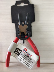 Щипцы д/внутренних стопорных колец прямые 150мм "Практик"