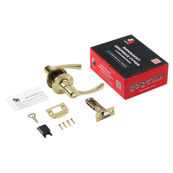 Защелка м/к (фикс.) ТТ1-03 (зол.) ISPARUS НОРА-М