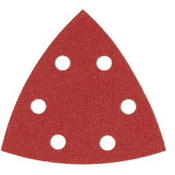 Абразивная  дельта, нажд.лист SMIRDEX 330 Duroflex, 6 отверстий  95*95*95  Р120